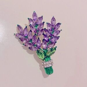 Lavender Brooch